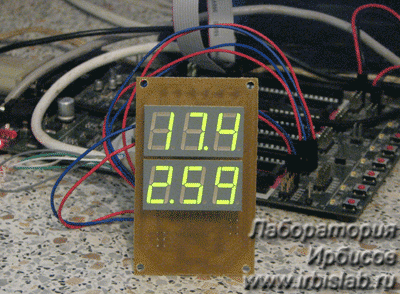 Символ «4» мигает Символ «4» мигает